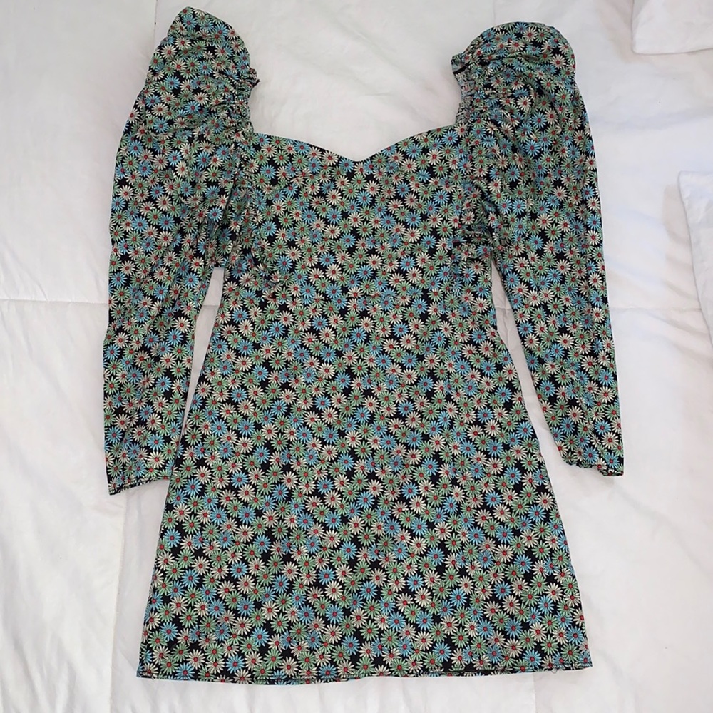 Zara floral dress - WORE 1 TIME